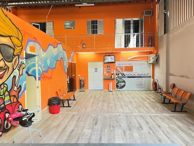 Recepção e sala de espera